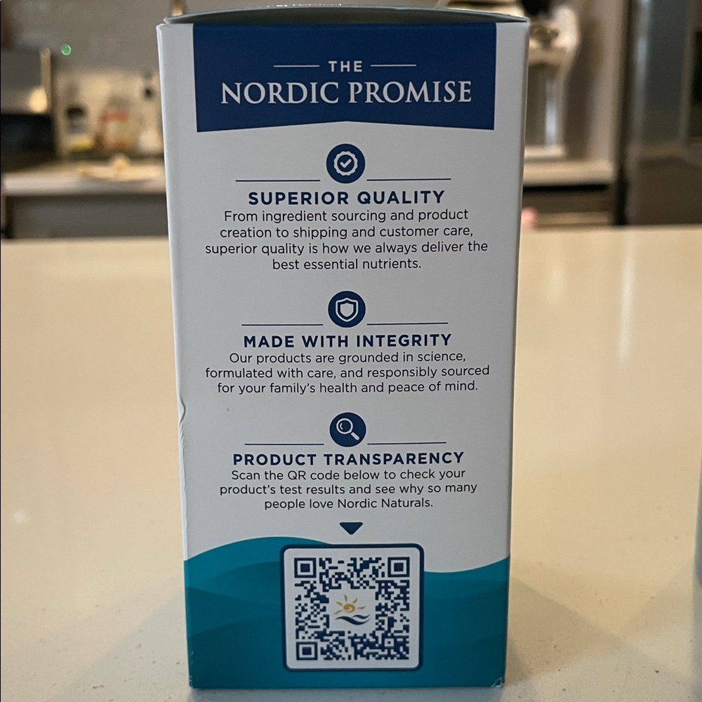 Ultimate Omega Supplement - White and Blue - Picture 3 of 5